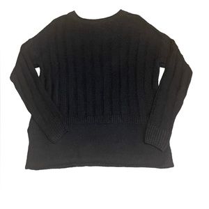 Vince Knit Lightweight Crew Neck Sweater | Black | Size Small